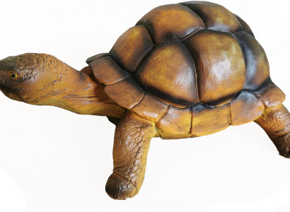 Turtle Zoo Garden Animal Figure Hand Painted Sculpture Decoration Statue Decoration